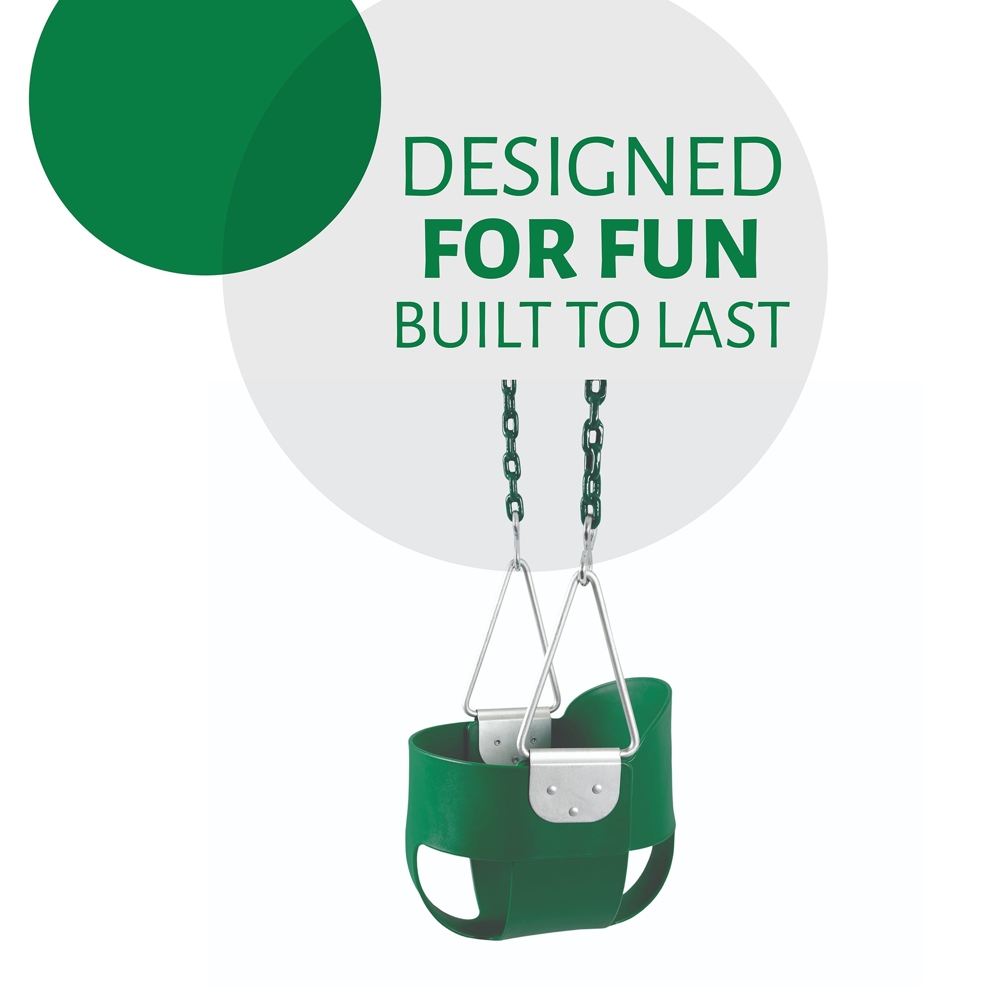 Full Bucket Toddler Swing