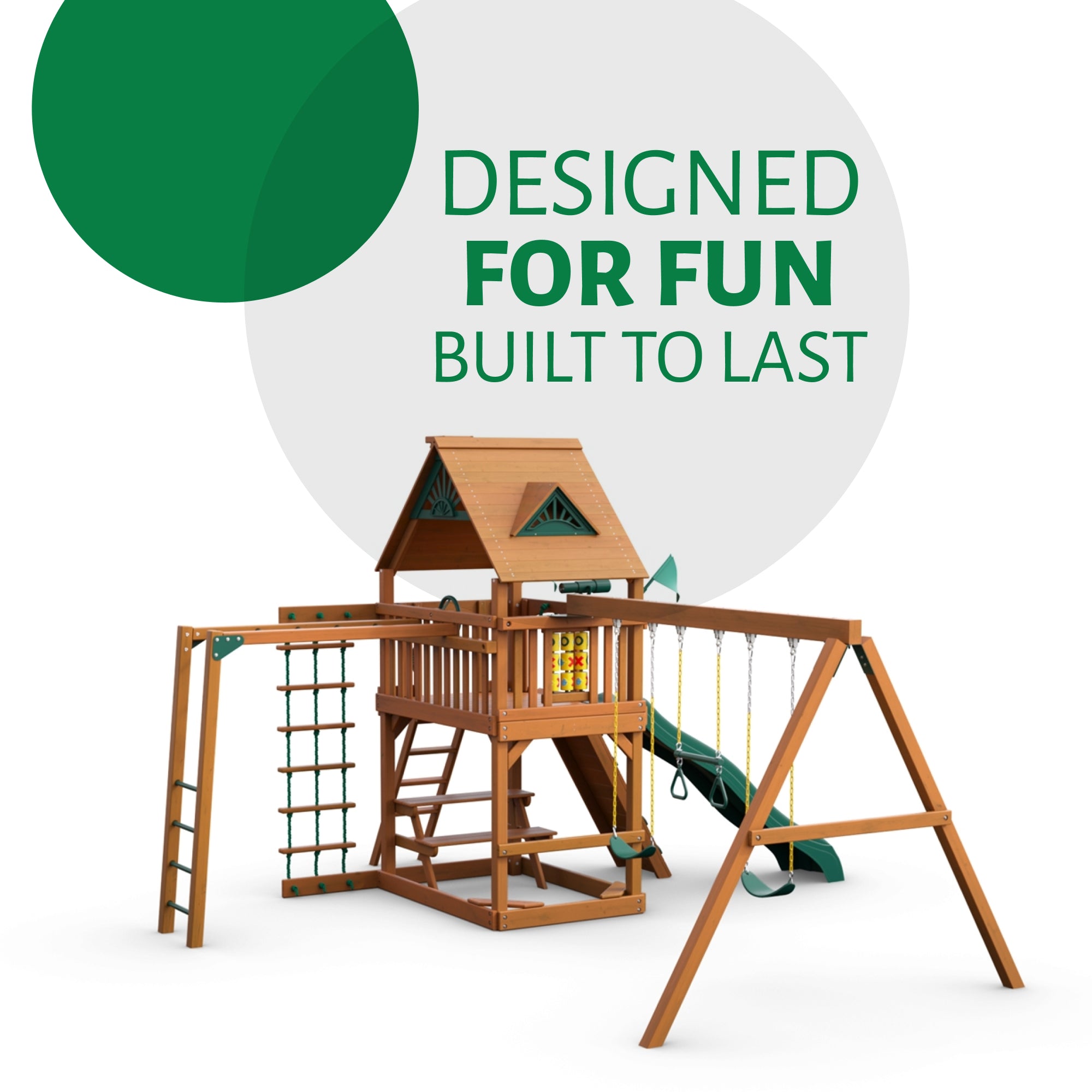 gorille  Navigator Swing Set | Gorilla Playsets