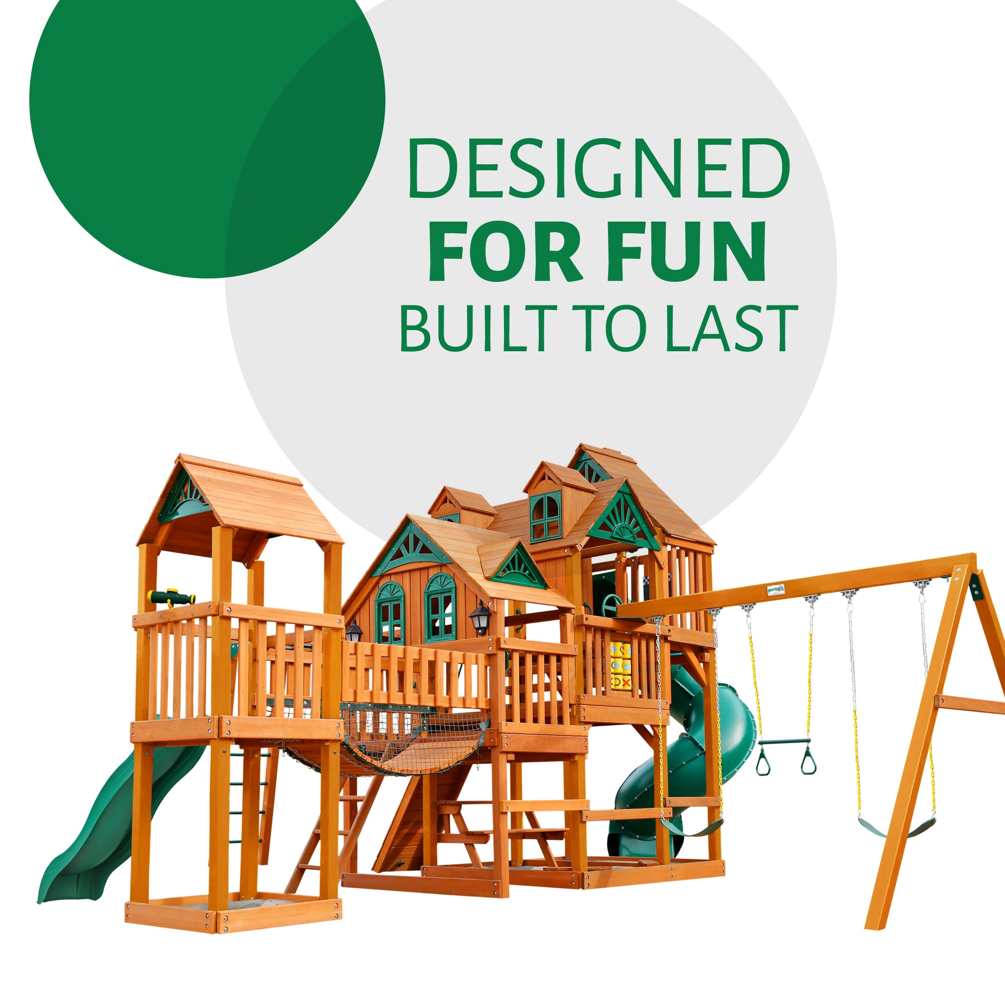 PlayMaker Deluxe Swing Set