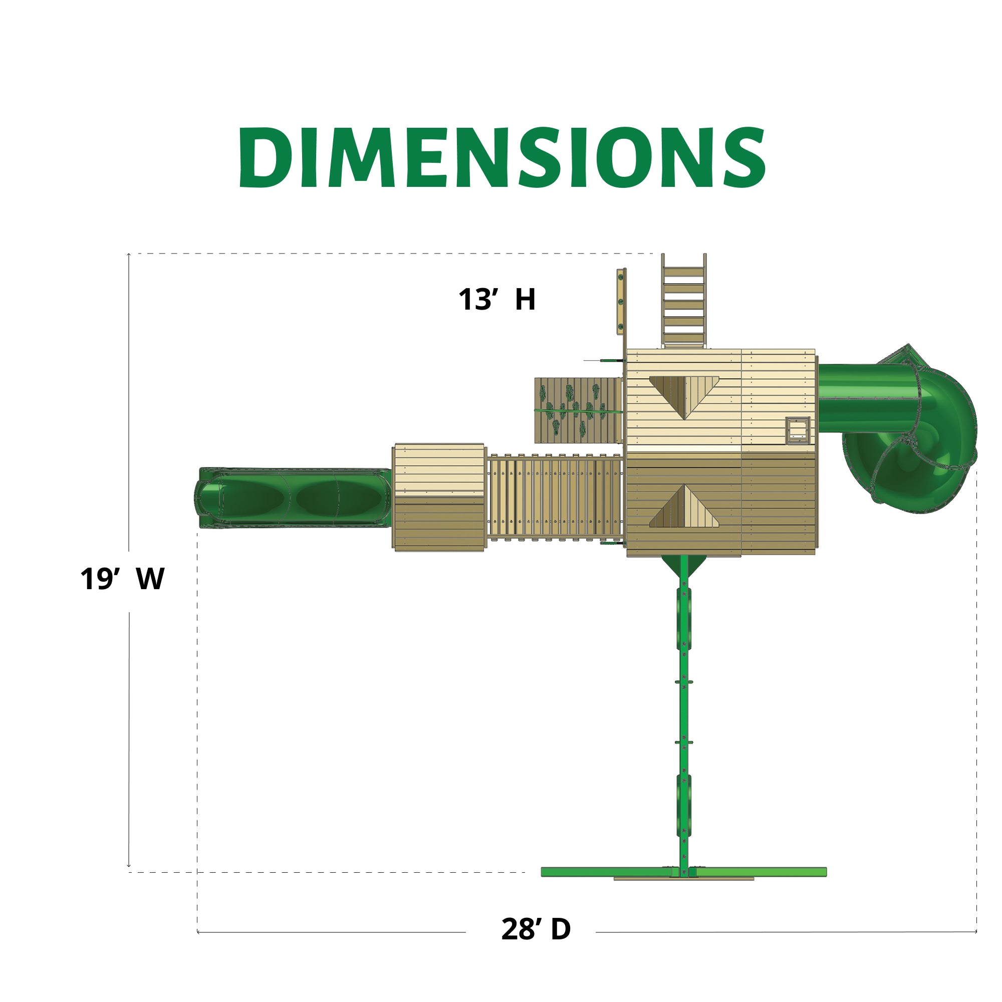 Treasure Trove I Swing Set