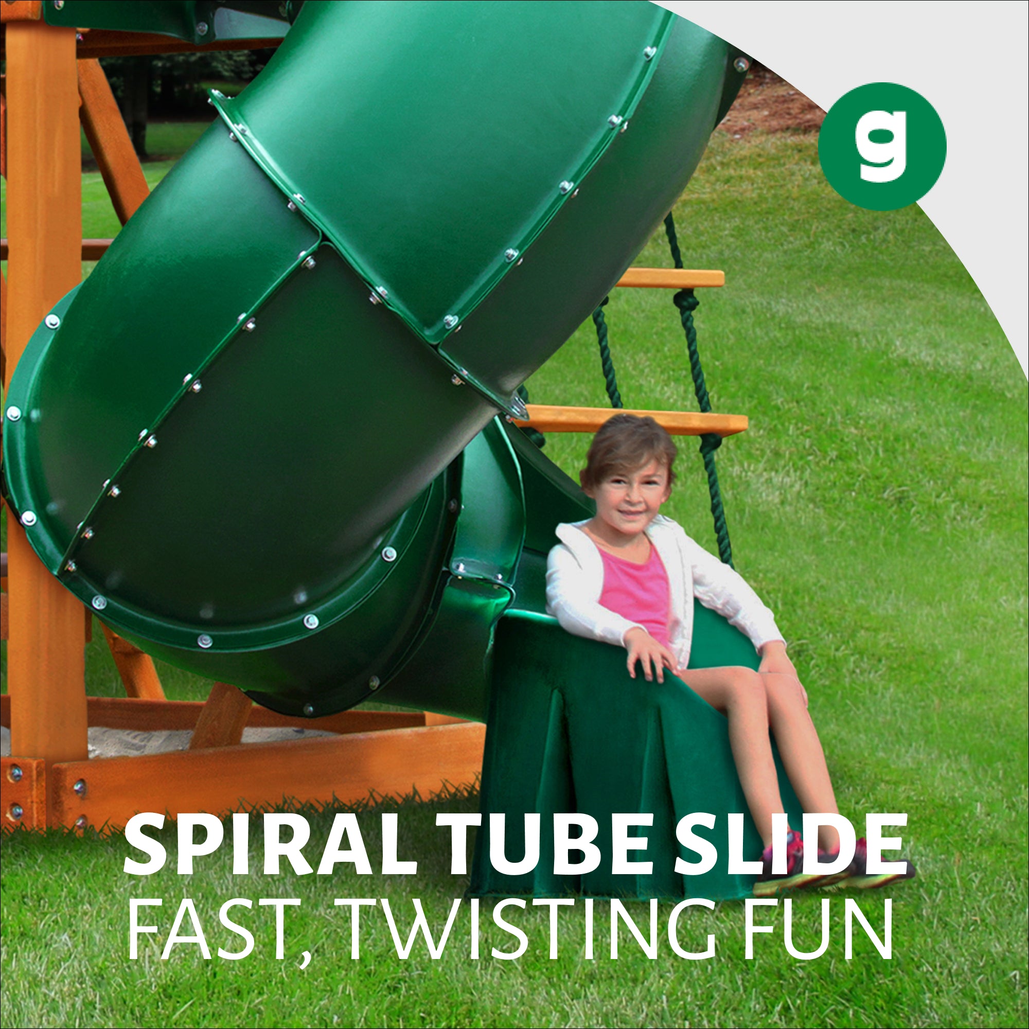 Sun Palace Deluxe Swing Set