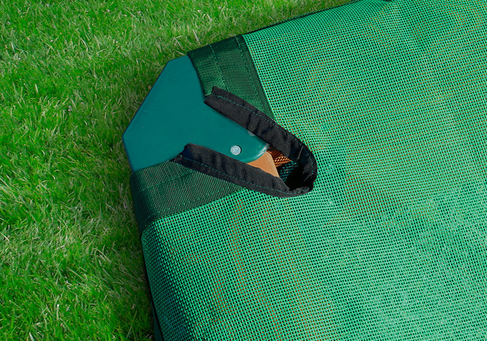 Alternate shot of Interlocking Sandbox Cover from Gorilla Playsets.