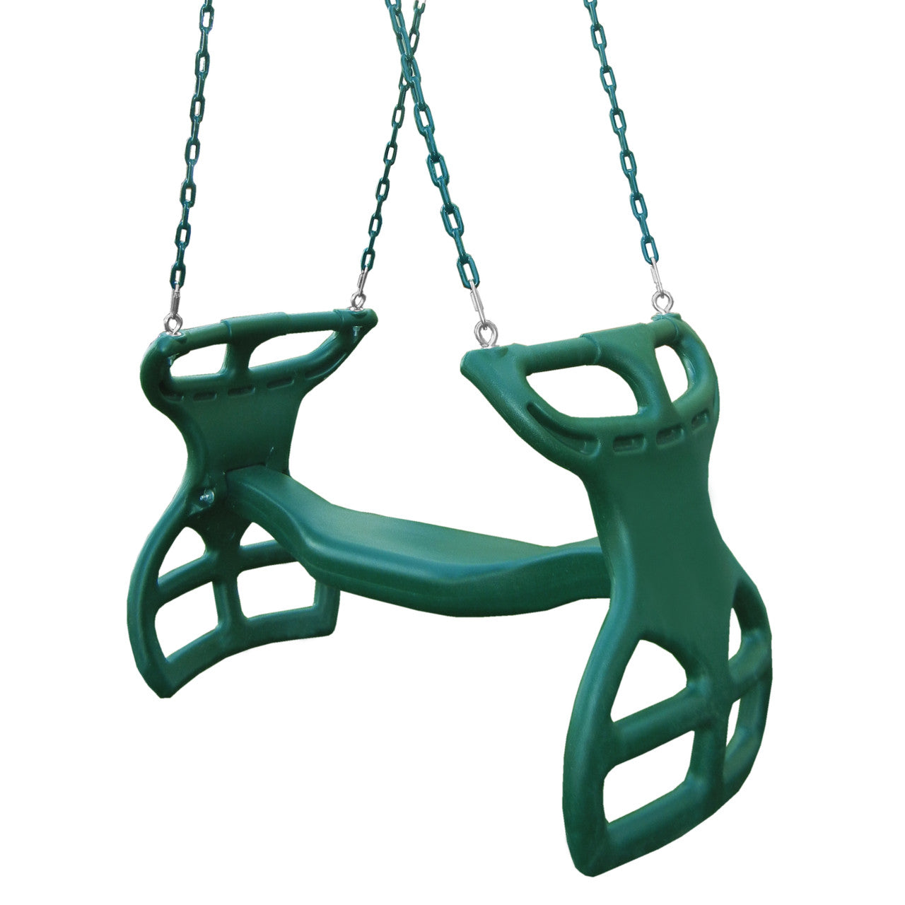 Studio shot of Double Glider Swing from Gorilla Playsets.