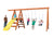 Studio view of the Pioneer Adventure DIY Play Set from Gorilla play sets