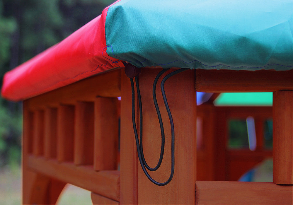 Play-Zee-Bo Covered Sandbox