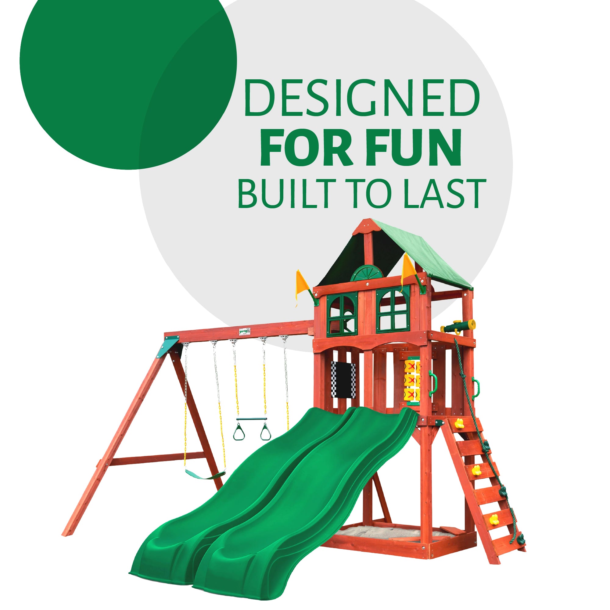 PlayMaker Deluxe Swing Set