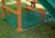Alternate shot of Green  Sandbox Cover from Gorilla Playsets.