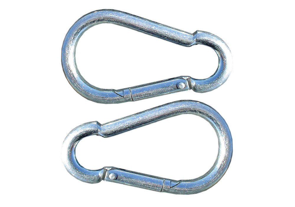 8mm Zinc Spring Clips (pair)