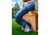 Lifestyle shot of Blue Super Tube Slide from Gorilla Playsets