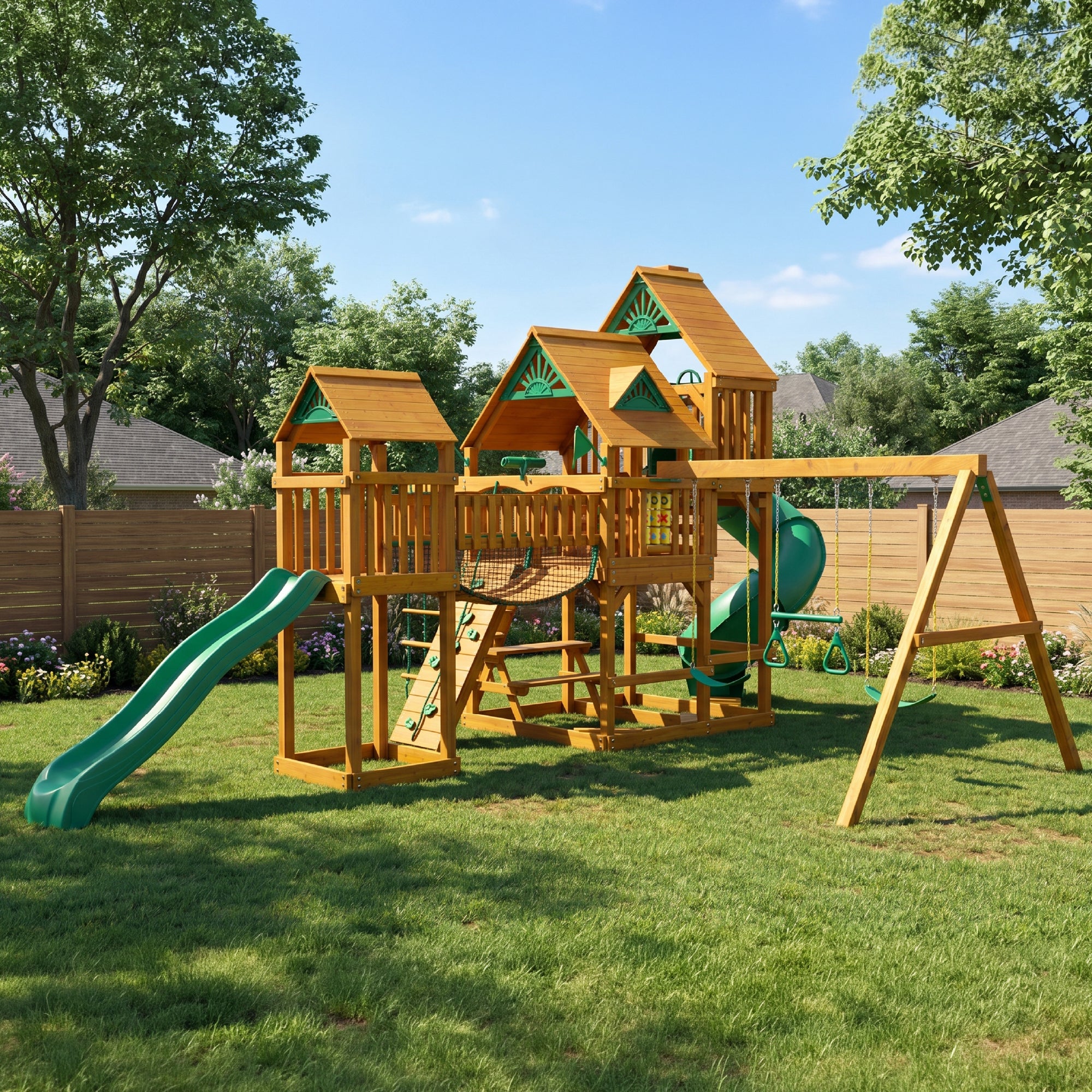 Treasure Trove II Swing Set