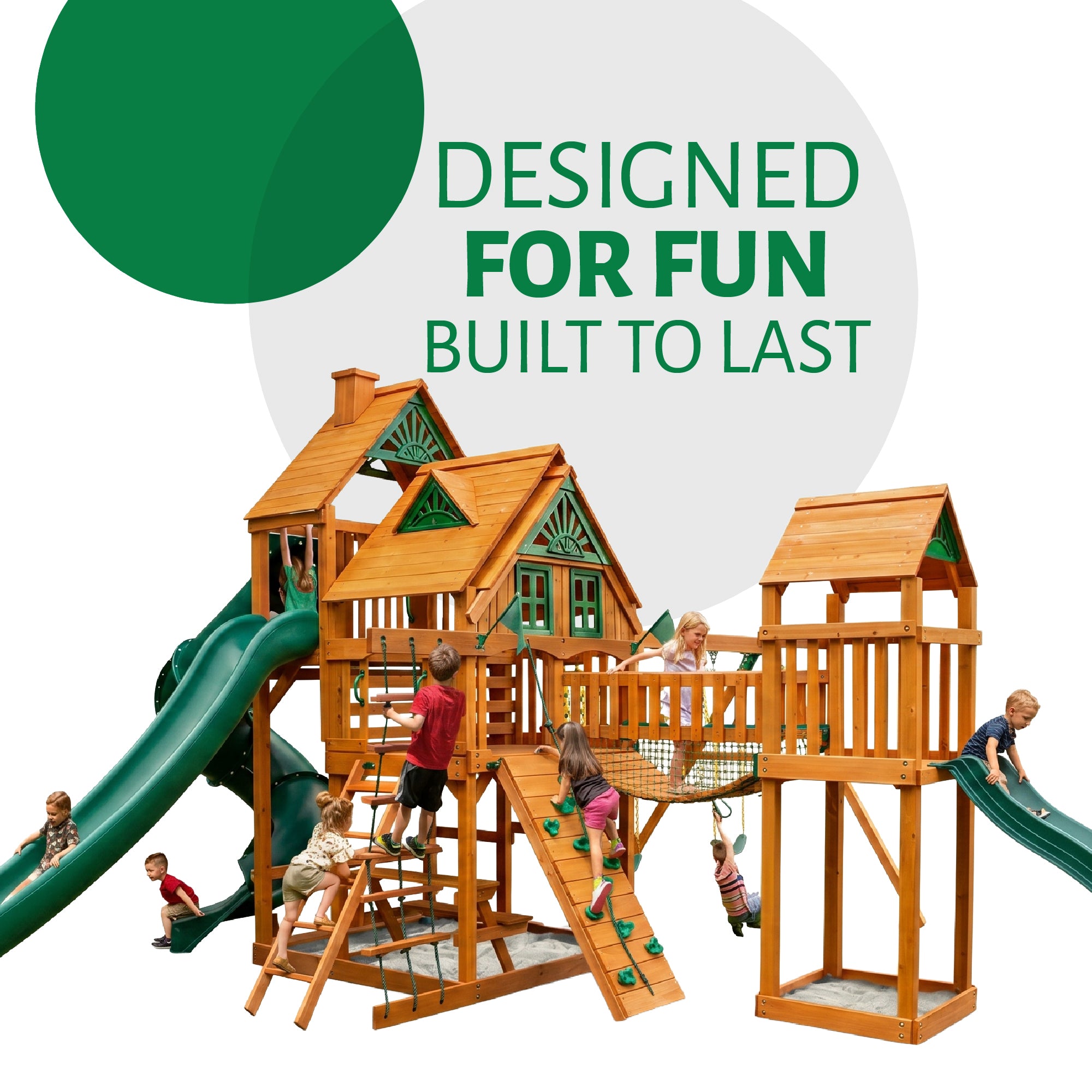 Treasure Trove II Swing Set