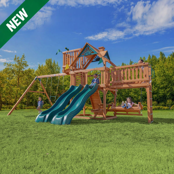 Summerville Deluxe Childrens Outdoor Playset | Gorilla Playsets