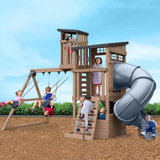 Skyline Lookout Wooden Outdoor Playset