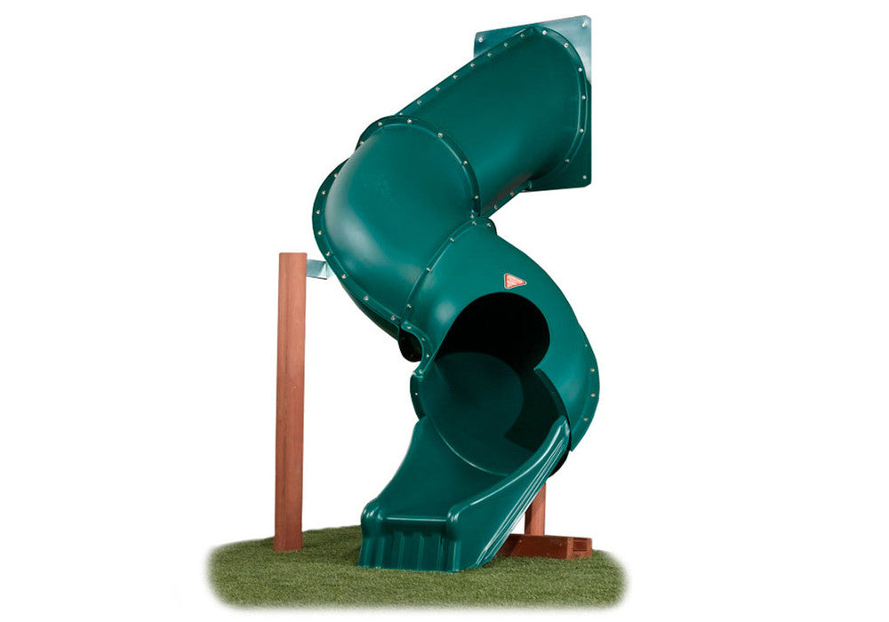 Studio shot of Tunnel Twister Tube Slide from Gorilla Playsets